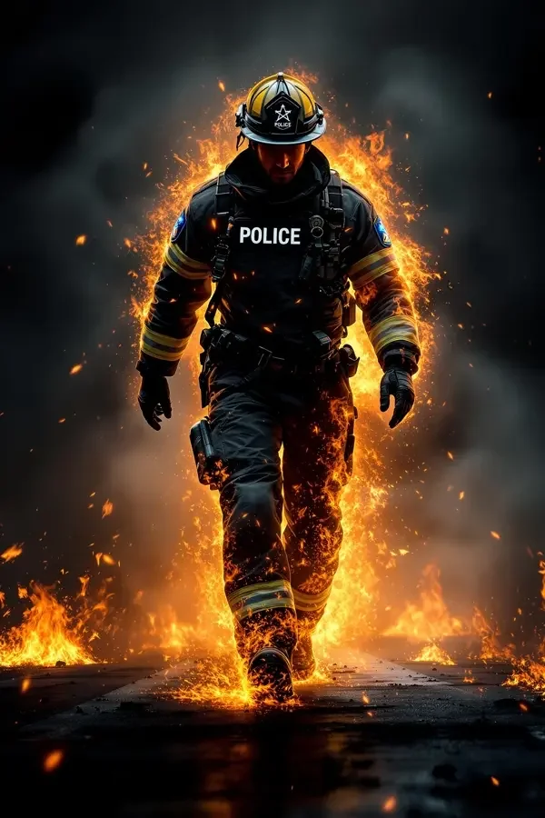 烈火战警电影海报